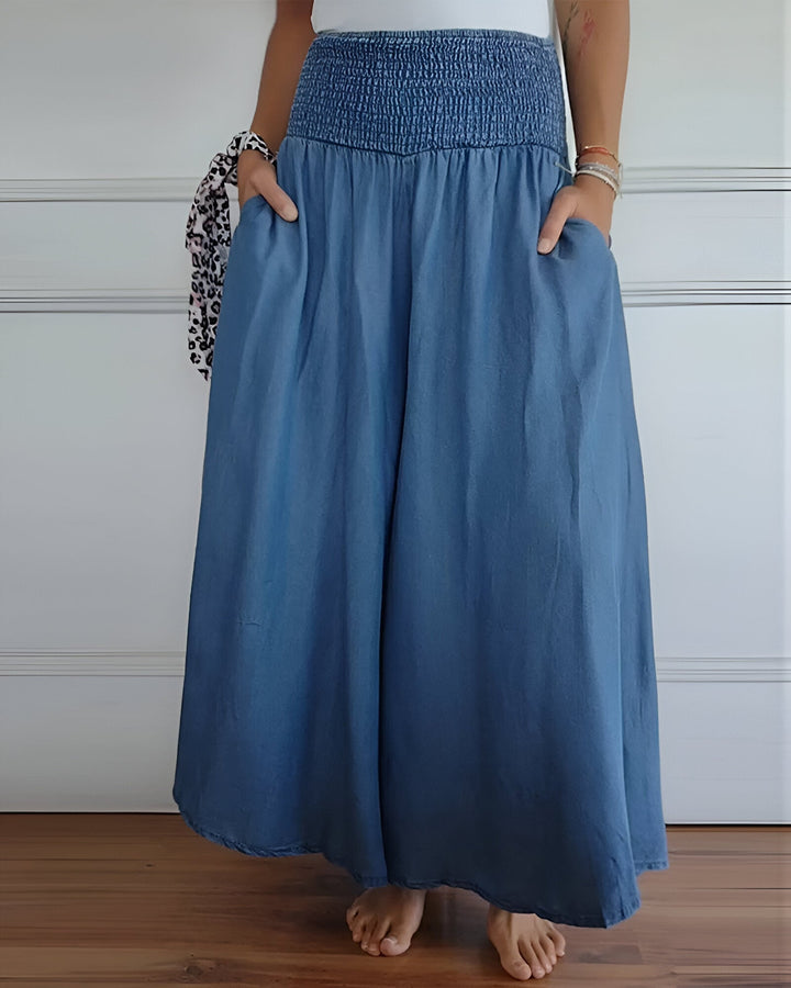 Aria | Trousers with Elastic Waist and Relaxed Fit