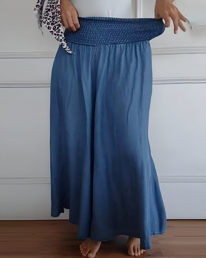 Delaney | Trousers with Elasticated Waist and Relaxed Fit