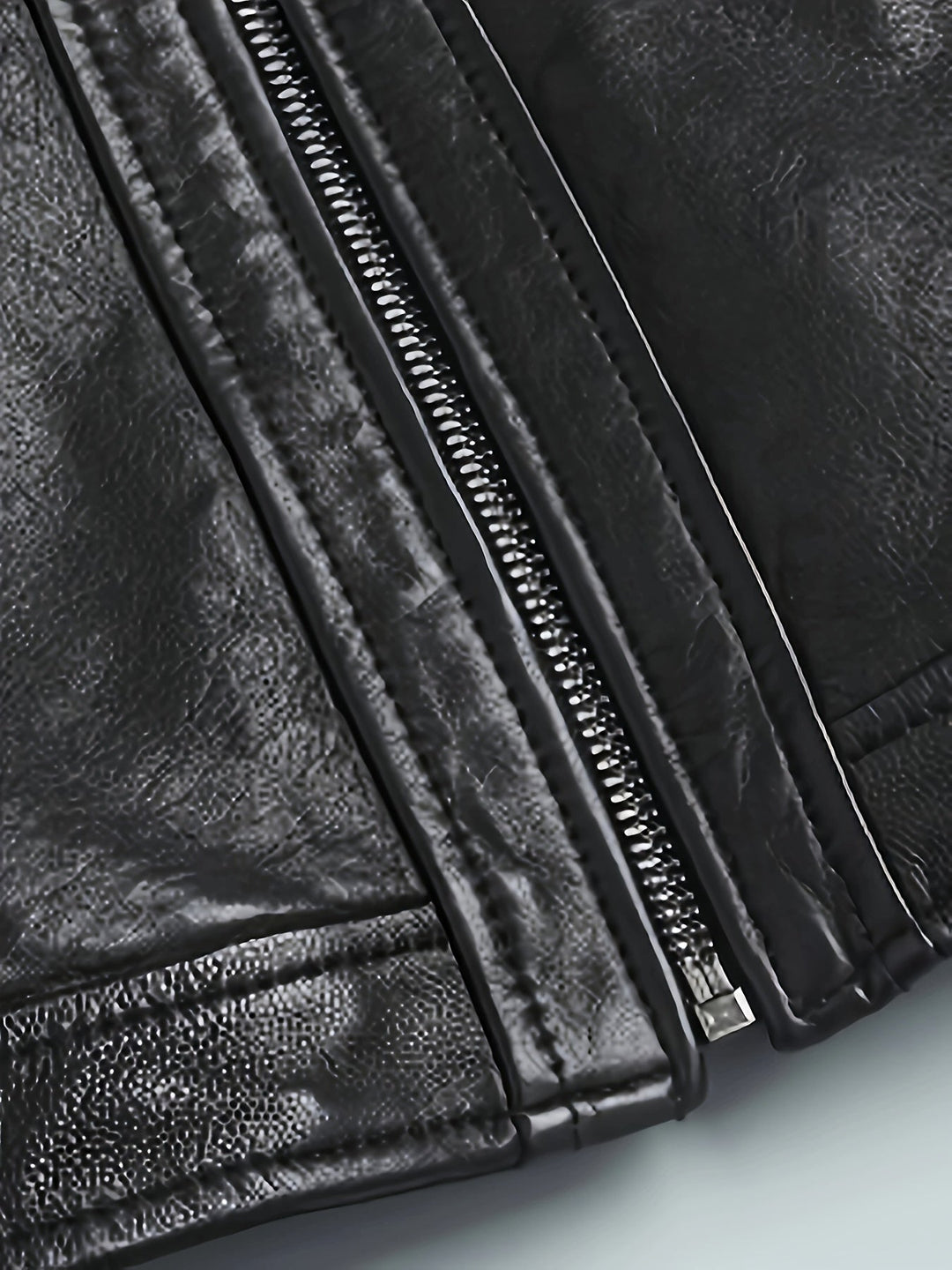 Bryson | Moto Jacket with Stand-Up Collar