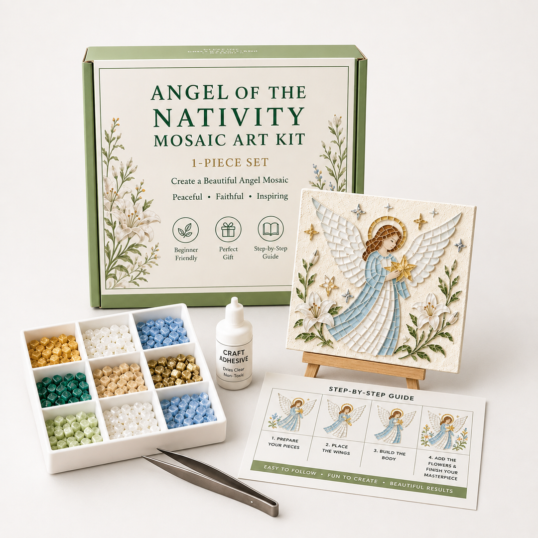 Isabella | Home Decor Plaque with Nativity and Star