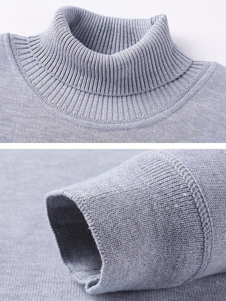 Maxwell | Cozy High Neck Sweater