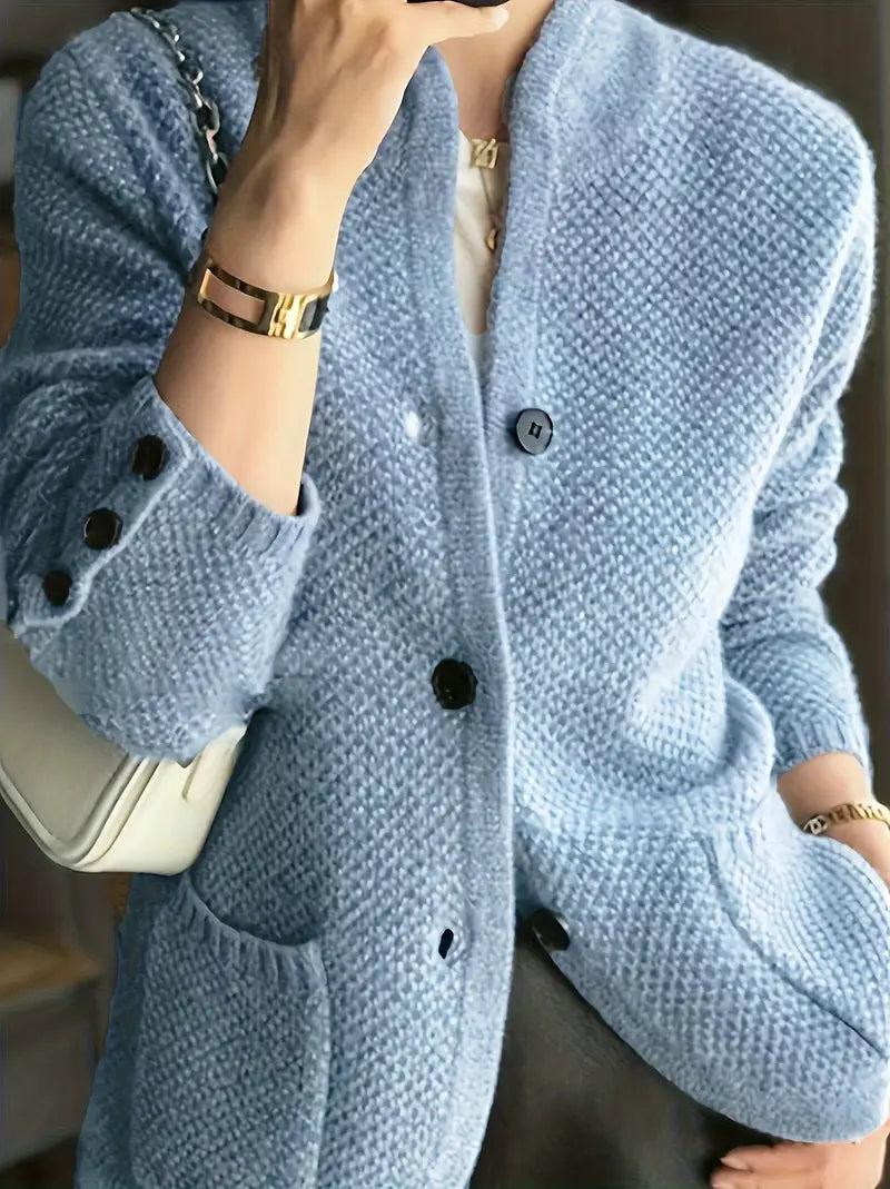 MICHELLE – THE COZY TEXTURED CROCHET CARDIGAN
