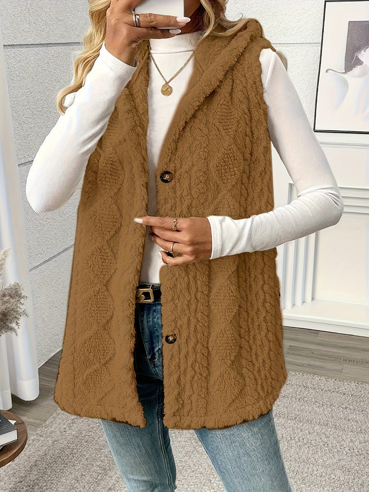 Lorna | Cozy Lined Sleeveless Vest