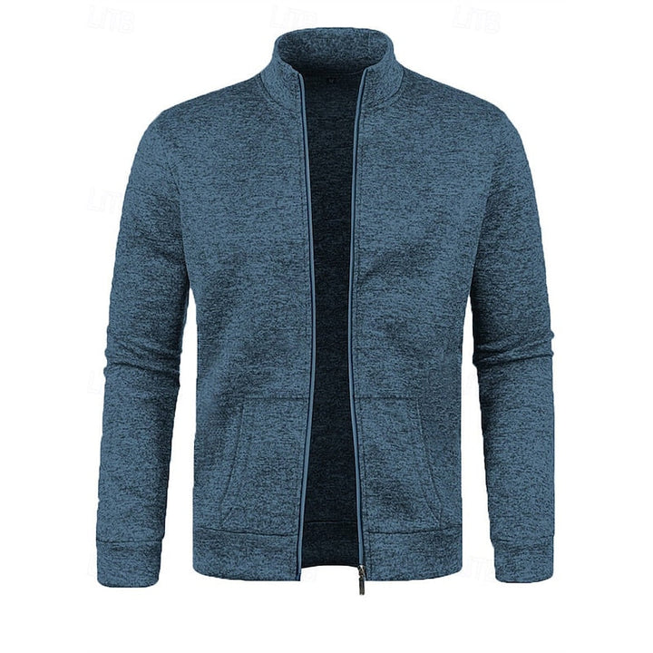Caleb | Full Zip Standing Collar Jacket