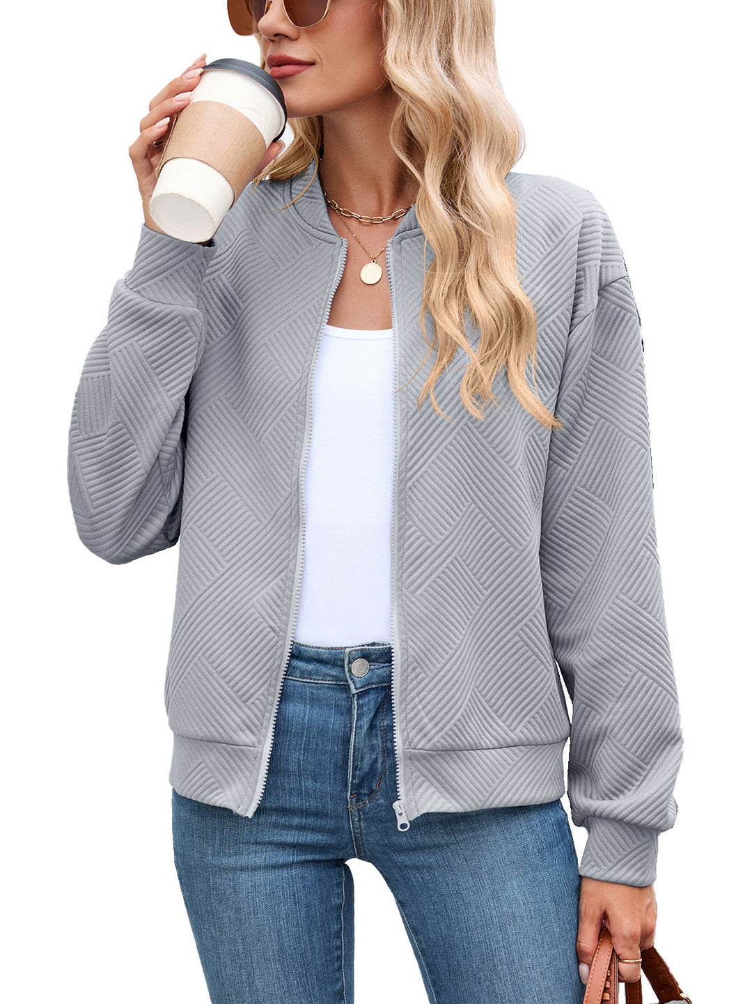 Eithne | Gequilted High-Neck Understated Puffer Jacket