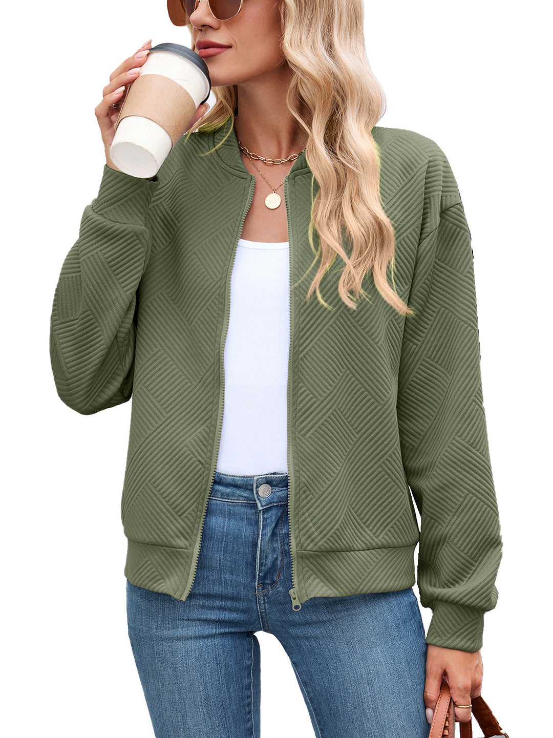 Eithne | Gequilted High-Neck Understated Puffer Jacket