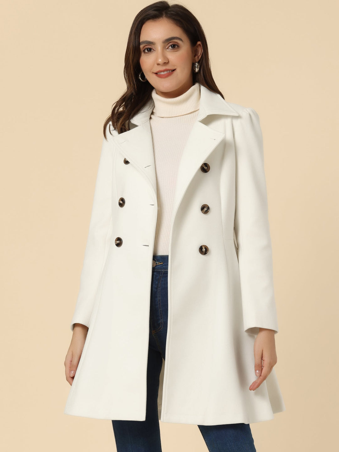 Ela | Fit-and-Flare Double-Sided Custom-Made Trench Coat
