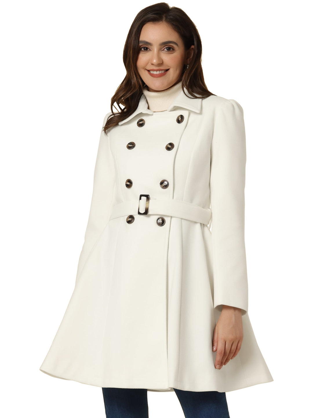 Ela | Fit-and-Flare Double-Sided Custom-Made Trench Coat