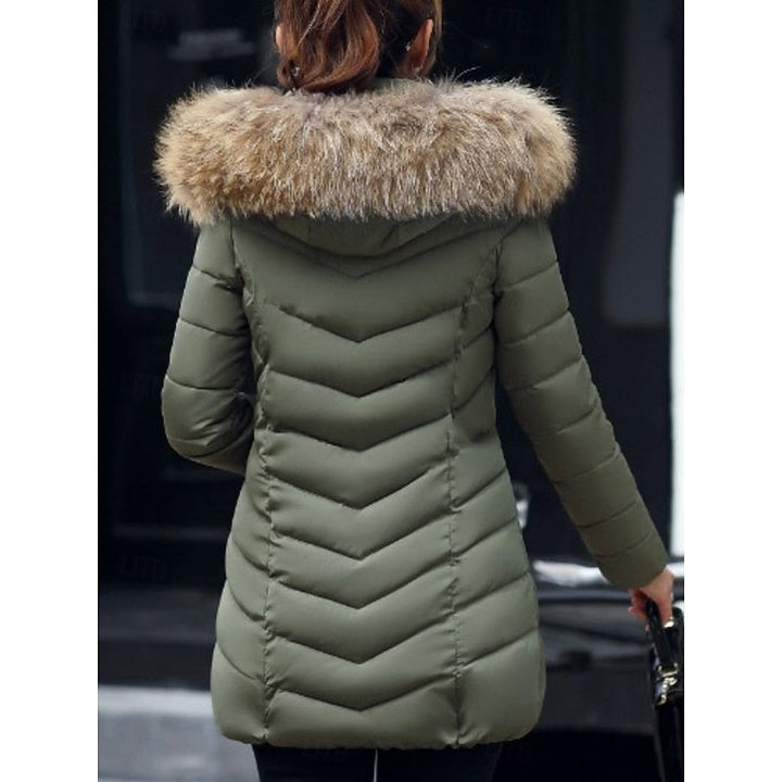Gwendolyn | Quilted Winter Parka with Hood