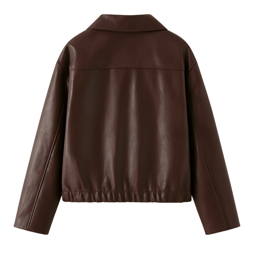 Elsa | Oversized Curated Editorial Leather Jacket