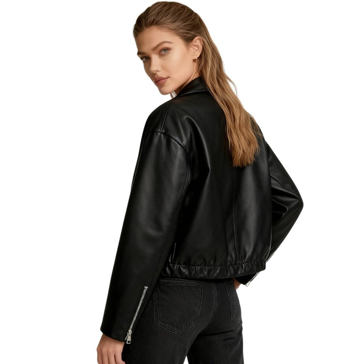 Elsa | Oversized Curated Editorial Leather Jacket