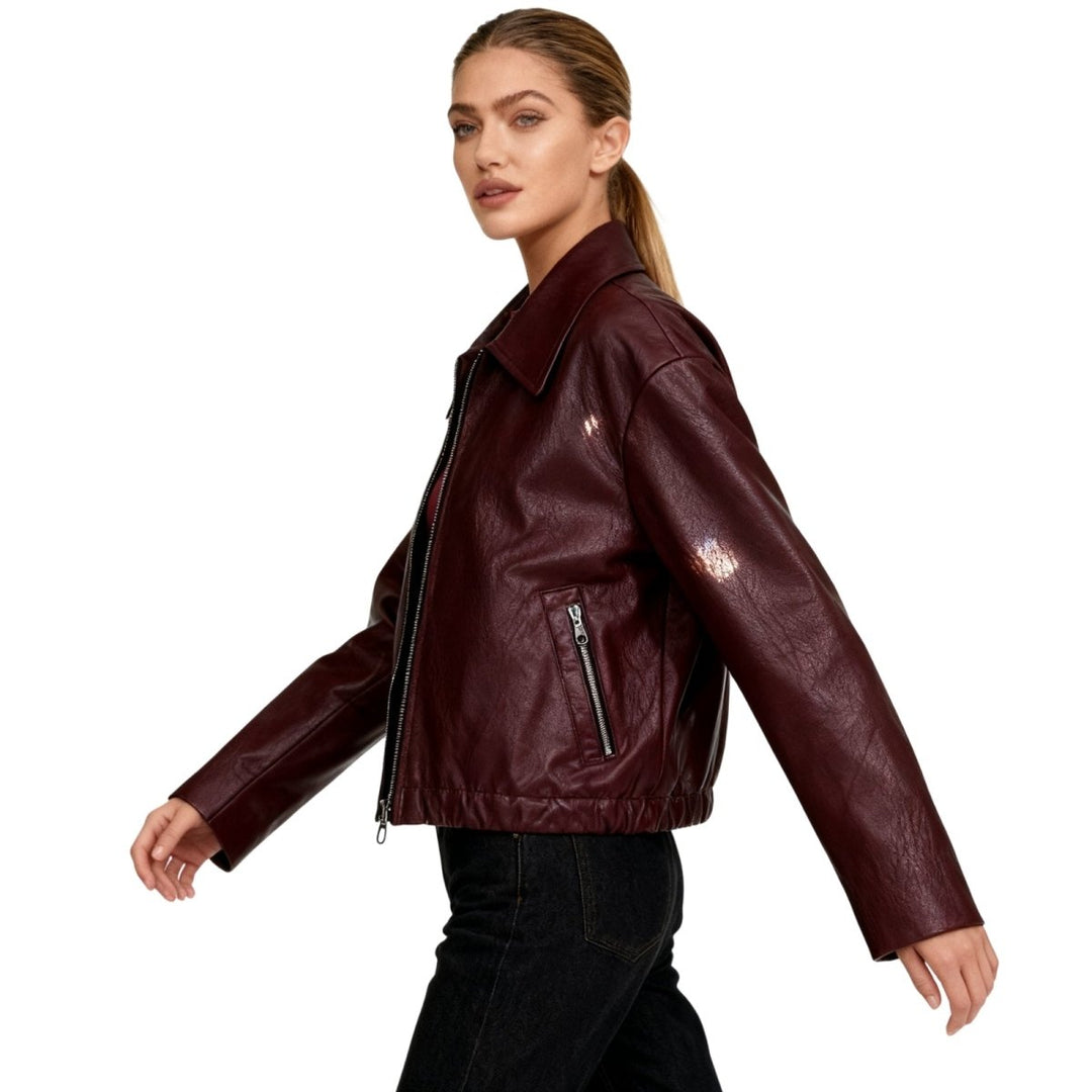 Elsa | Oversized Curated Editorial Leather Jacket