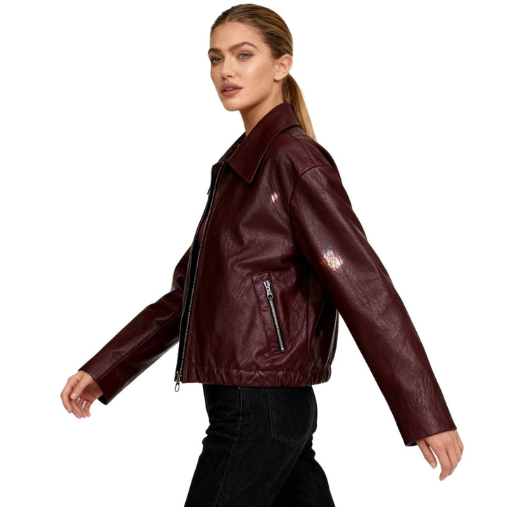 Elsa | Oversized Curated Editorial Leather Jacket