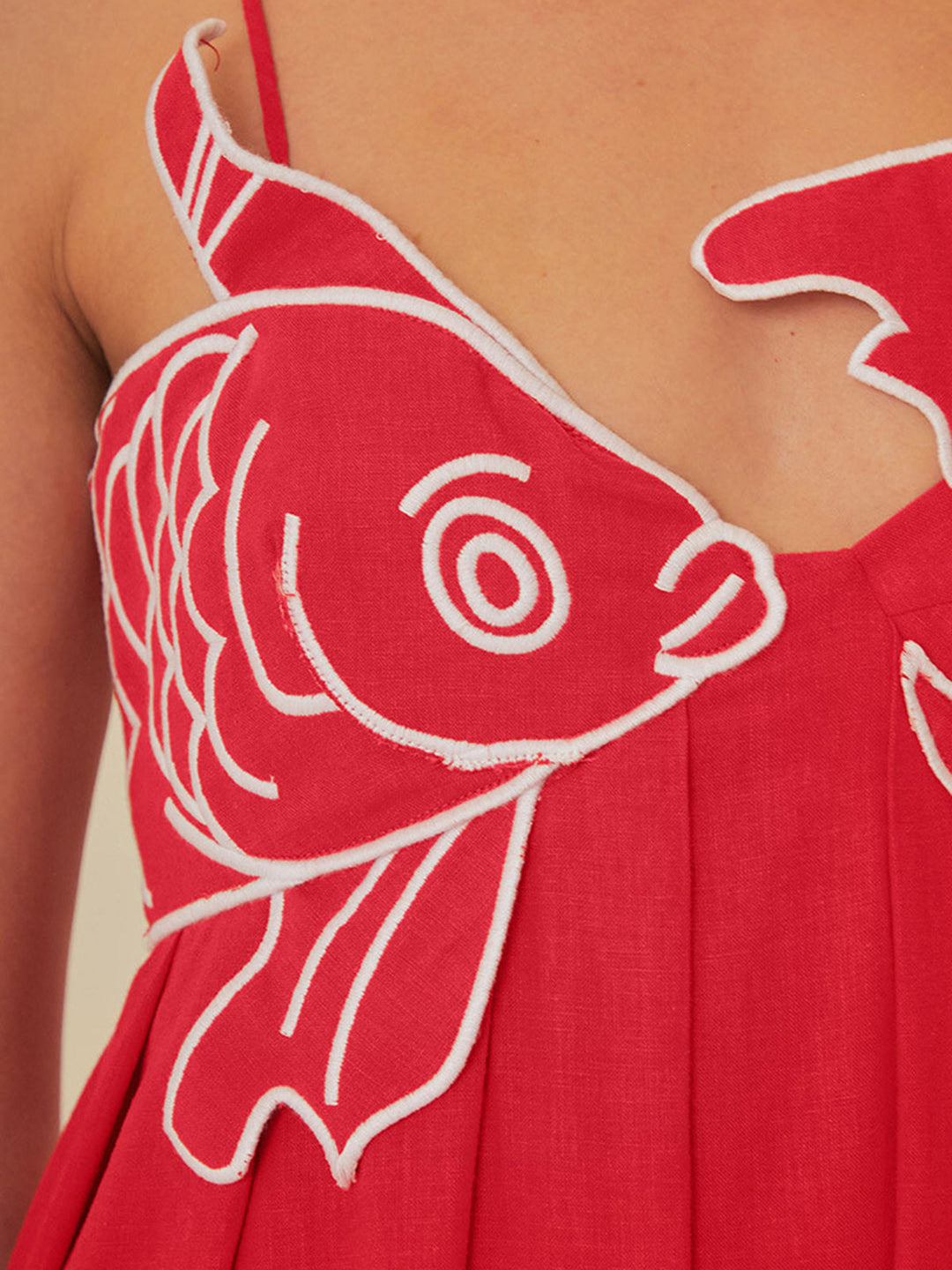 Effortlessly Elevated Embroidered Spaghetti Strap Silk Maxi Dress Flowing Silhouette