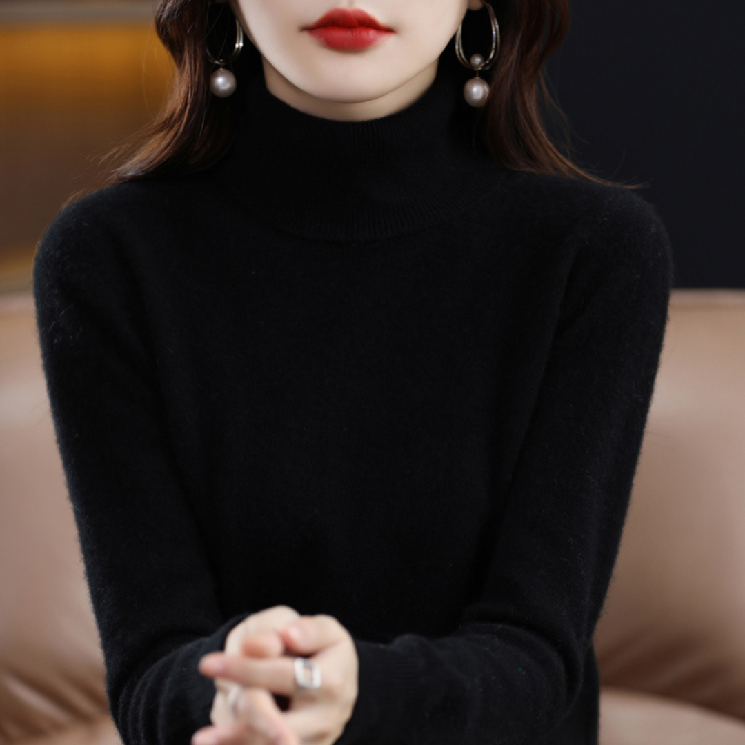 Emmie | Turtleneck Sustainable Silent Sweater