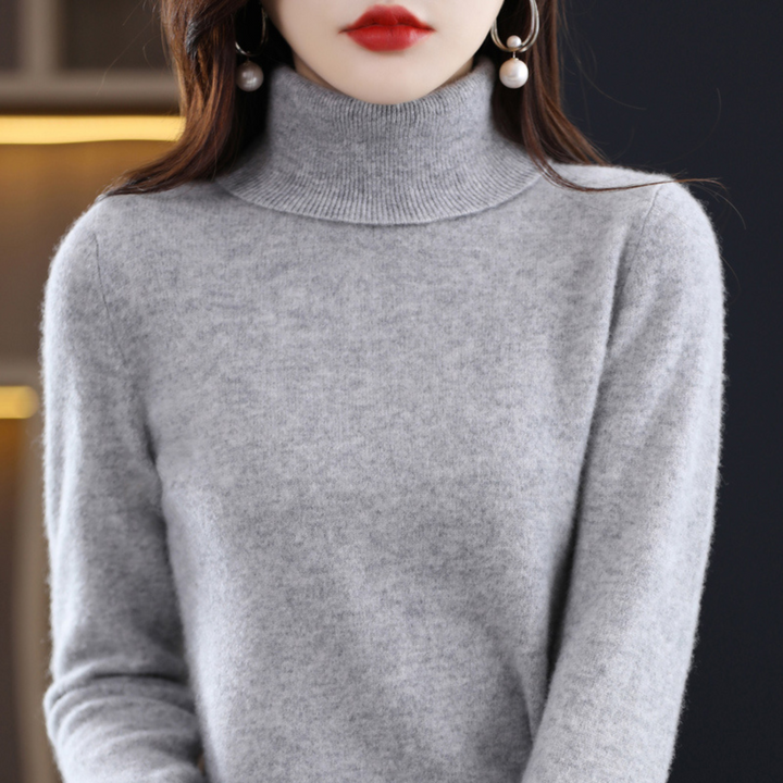 Emmie | Turtleneck Sustainable Silent Sweater