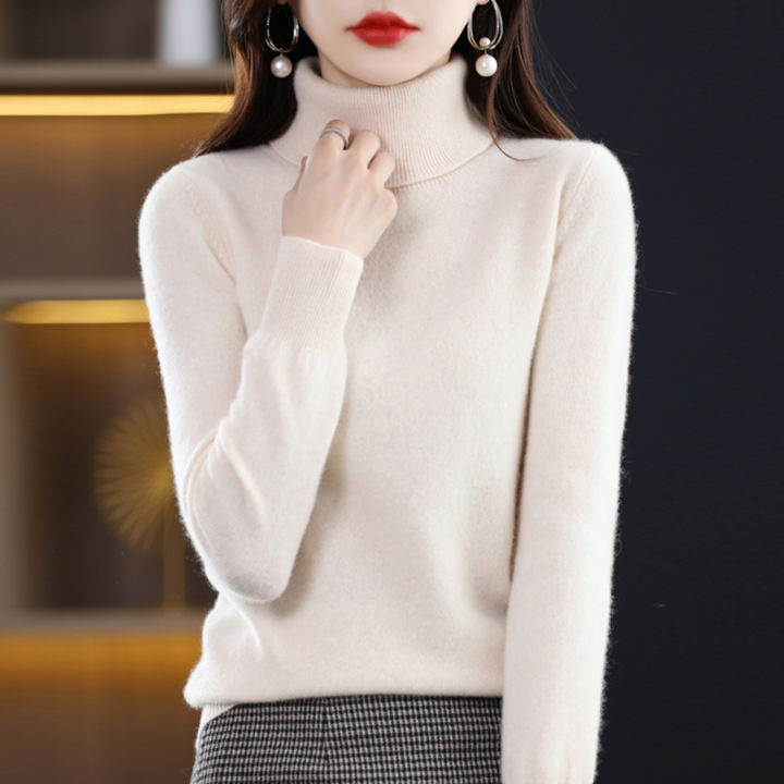 Emmie | Turtleneck Sustainable Silent Sweater
