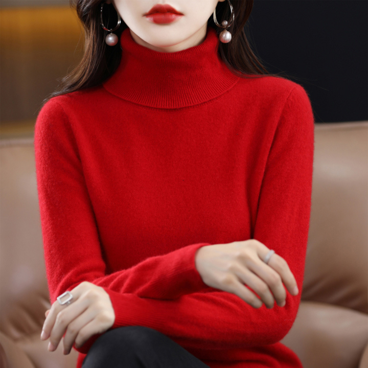 Emmie | Turtleneck Sustainable Silent Sweater