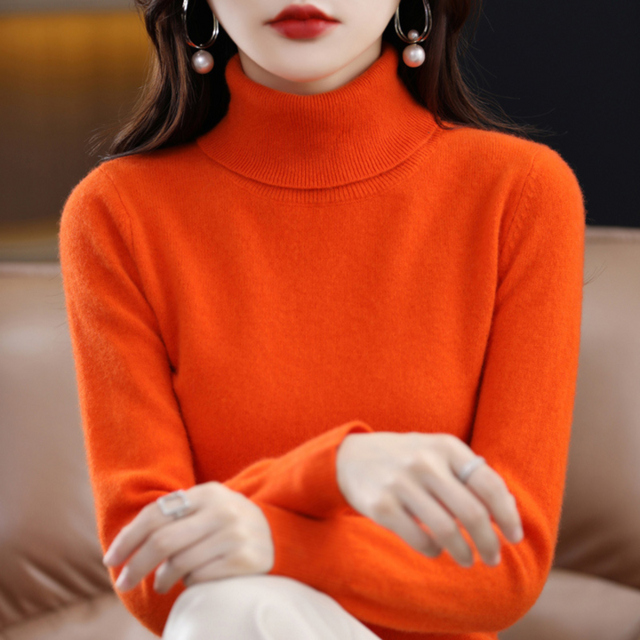 Emmie | Turtleneck Sustainable Silent Sweater