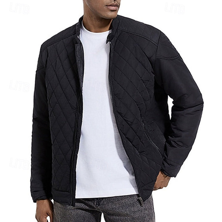 Ashton | Quilted Jacket with Stand-Up Collar