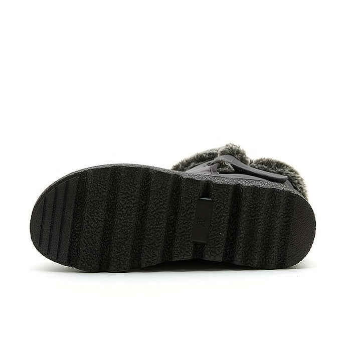 Greta | Cozy Winter Boots with Fur Trim