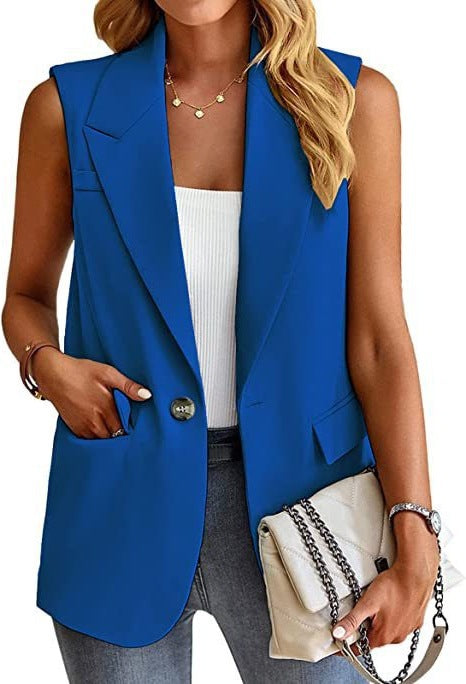Esme | Women's Sleeveless Blazer Vest