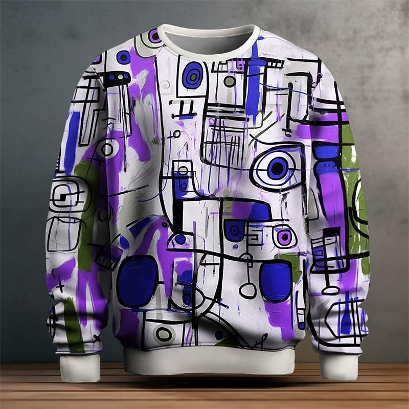 Nash | Artistic Crew Neck Sweatshirt