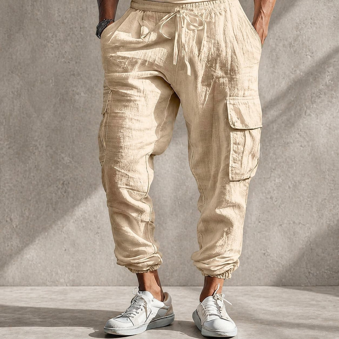 Reeve Linen Cargo Pants
