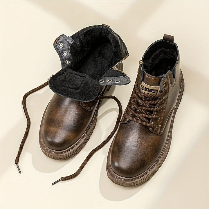 Duncan | Robust High Lace-Up Boots