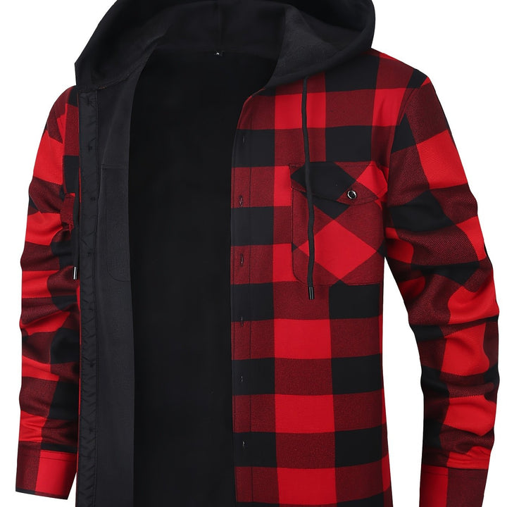 Desmond | Quilted Checkered Shirt Jacket