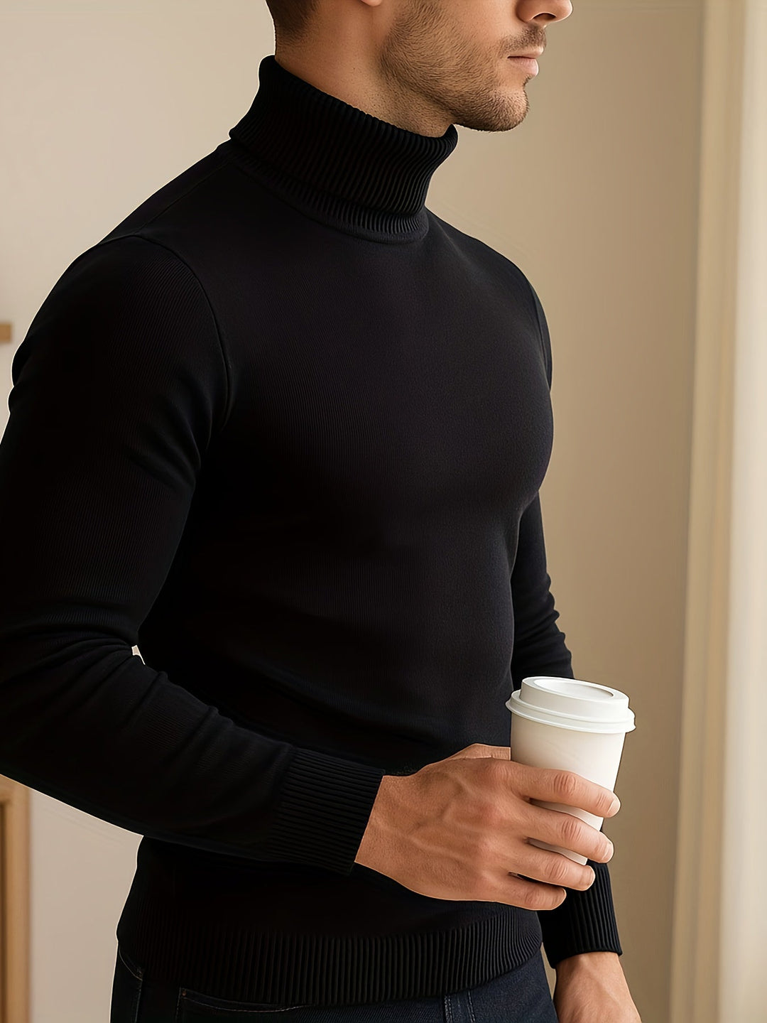 Frederick | Refined High Neck Sweater