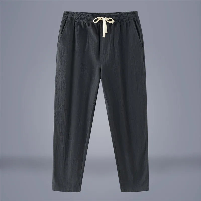 Connor | Men's Pants with Drawstring and Straight Legs