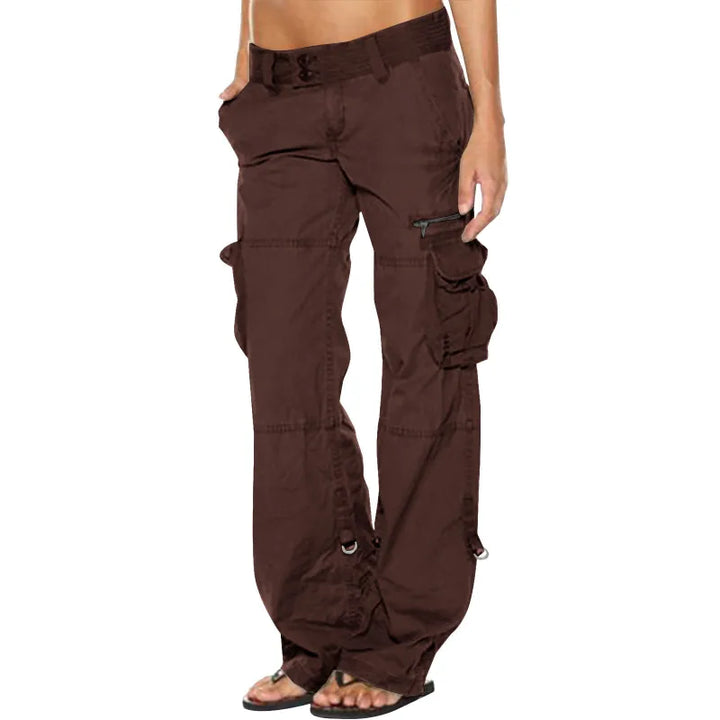 Molly | Women's Cargo Pants with Cargo Pockets and Drawstring