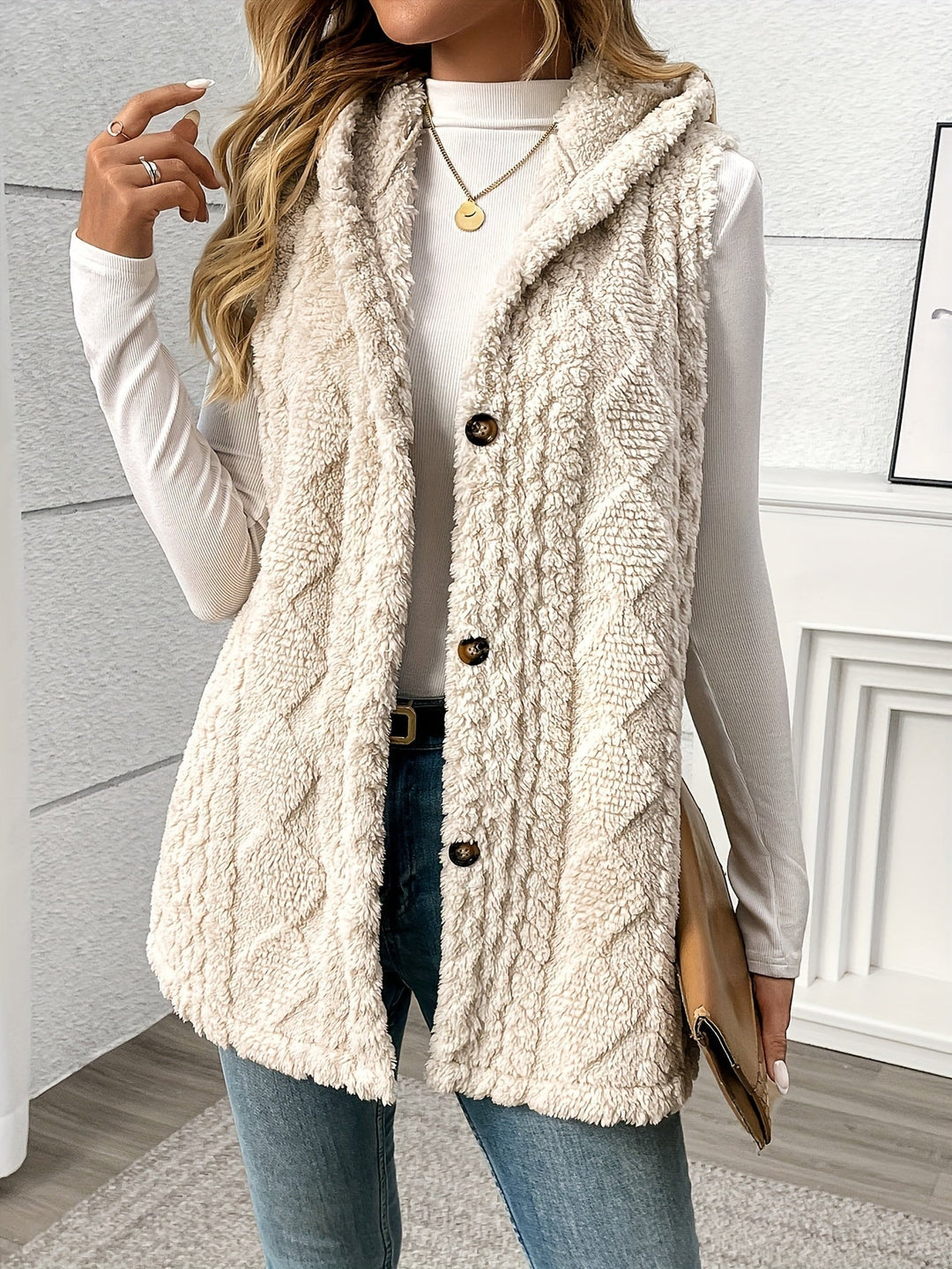 Lorna | Cozy Lined Sleeveless Vest