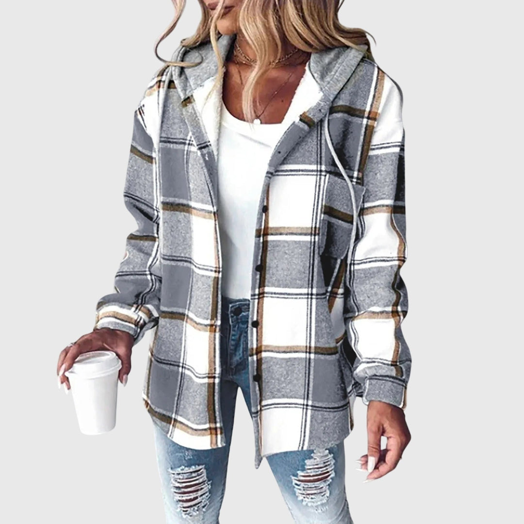 Martina | Women's Mesh Button Closure Jacket