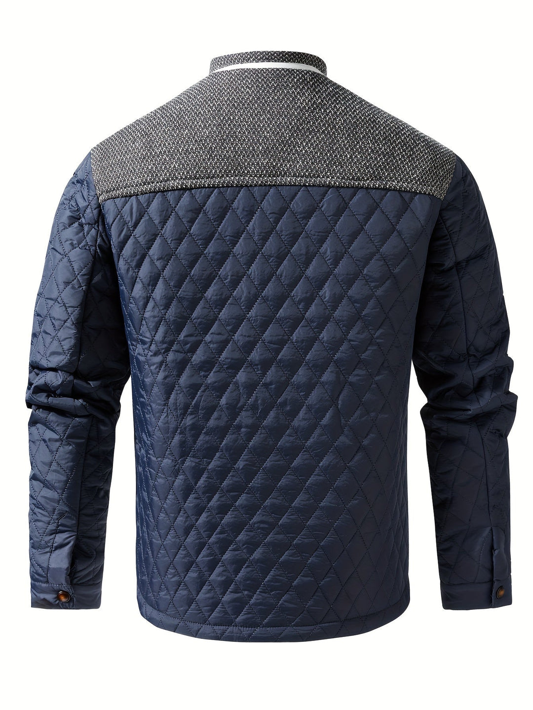 Gideon | Quilted Stand Collar Jacket