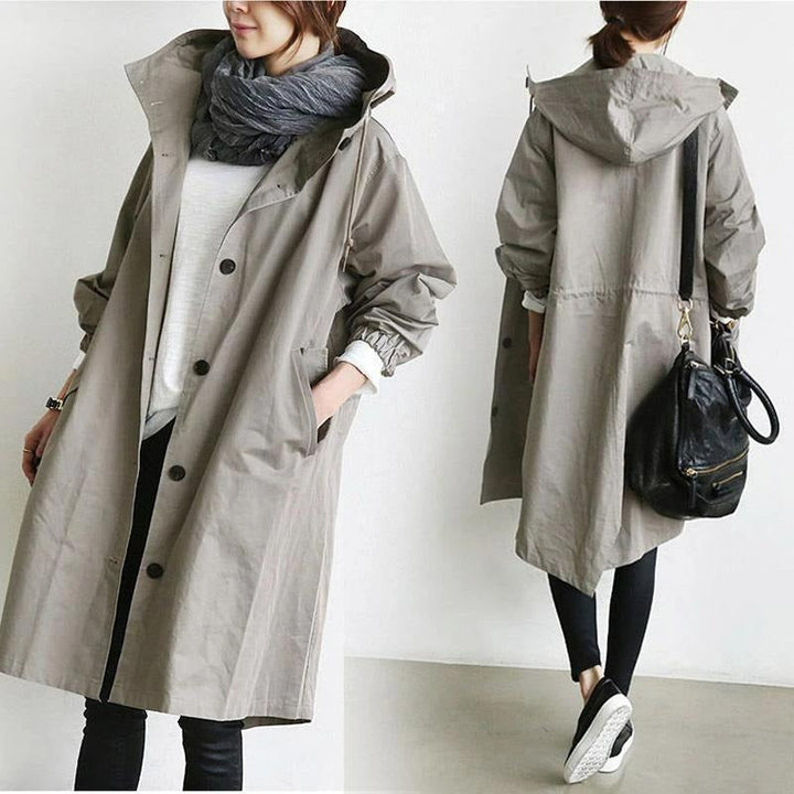 Aubrey - Stylish Waterproof Trench Coat