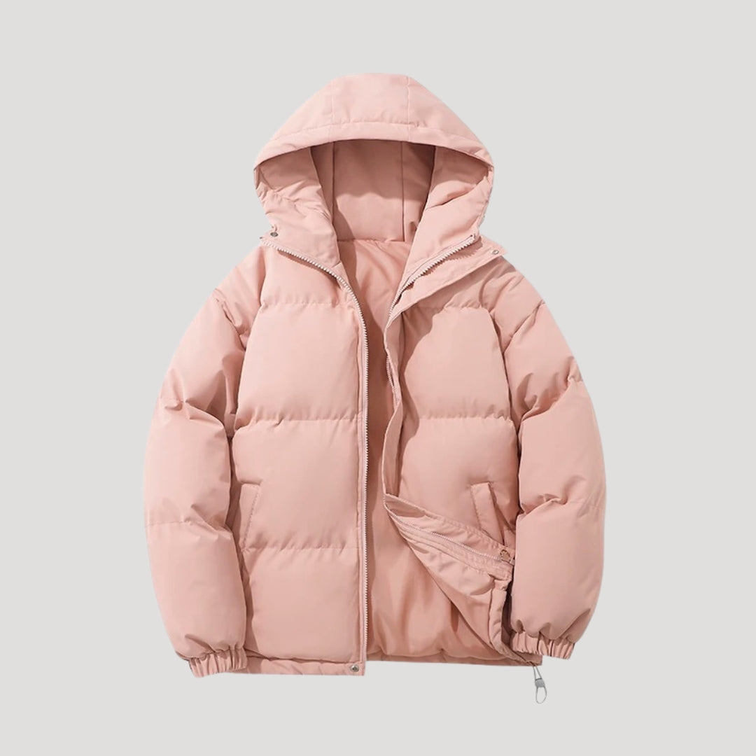 Femke | Statement Hooded Modern Puffer Jacket