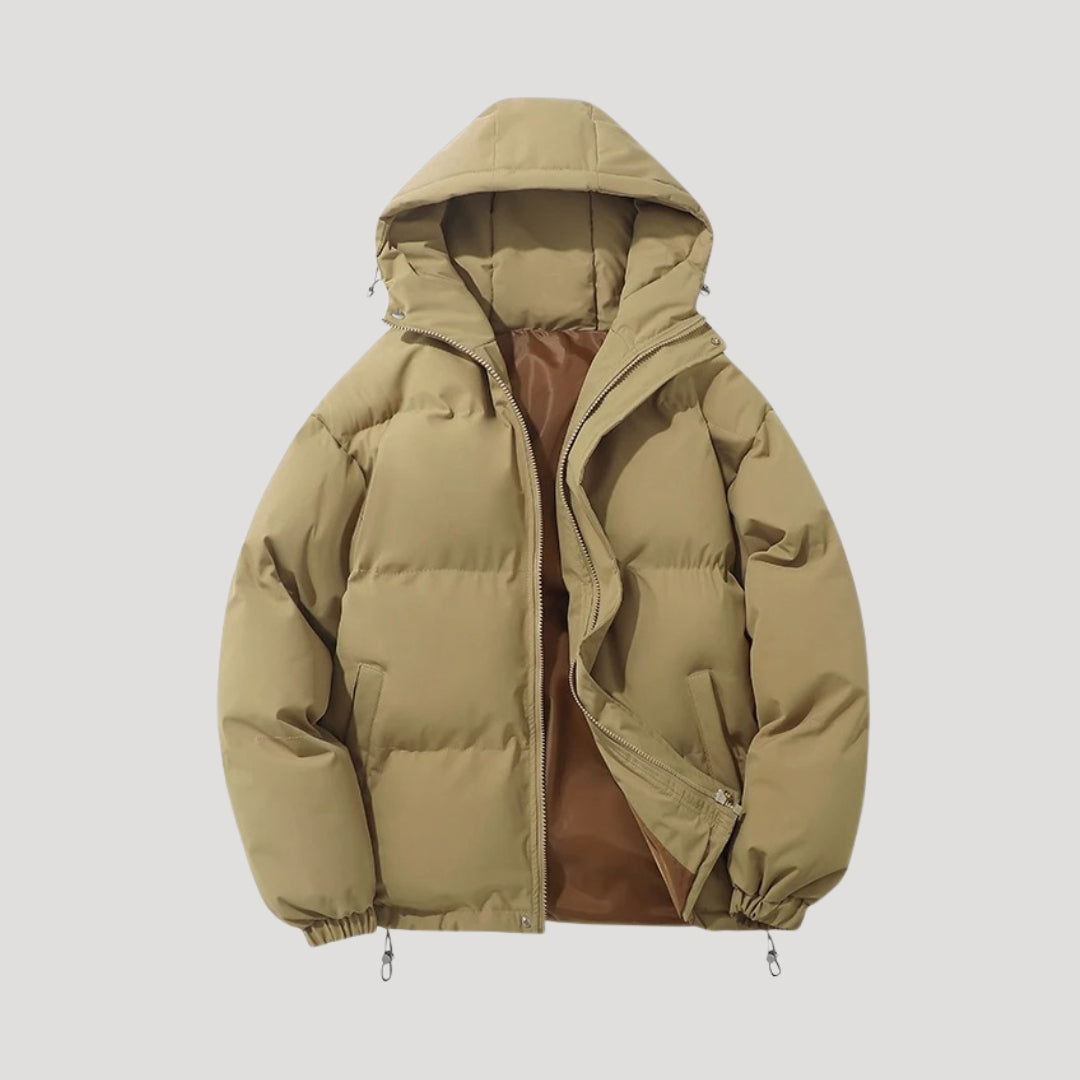 Femke | Statement Hooded Modern Puffer Jacket