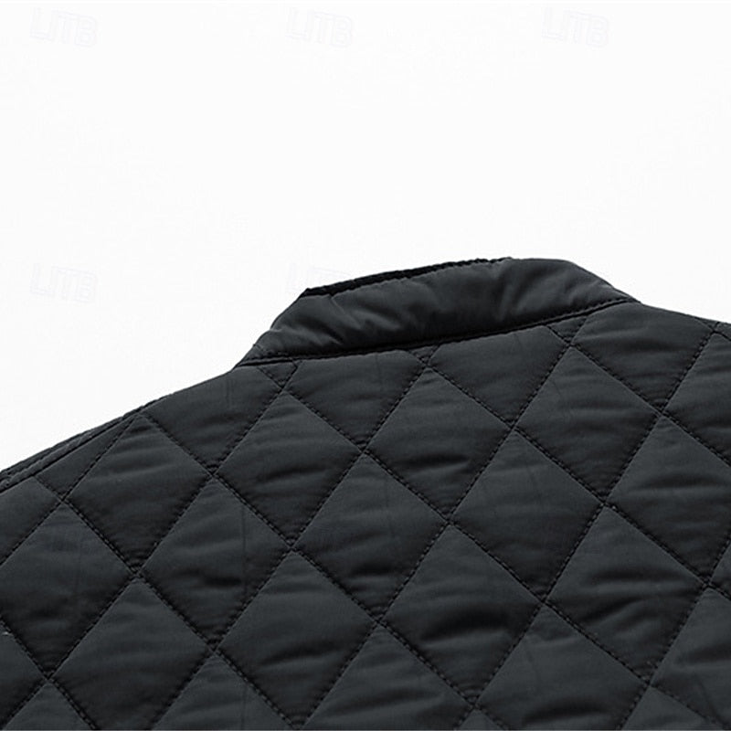 Ashton | Quilted Jacket with Stand-Up Collar