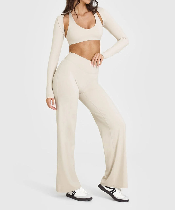 High Waist Wide Leg Pants for Women