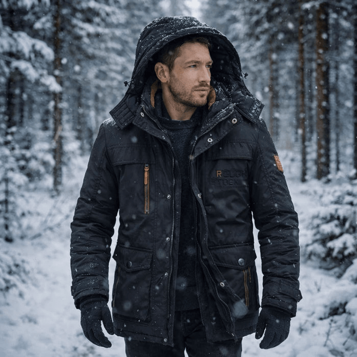 FROSTGUARD – Padded Parka for Warmth & Protection on Cold Days