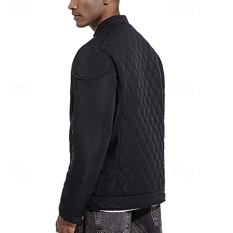 Ashton | Quilted Jacket with Stand-Up Collar