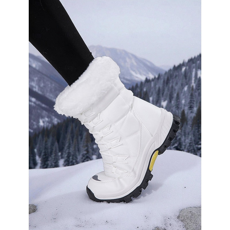 Greta | Cozy Lace-Up Shoes for Winter