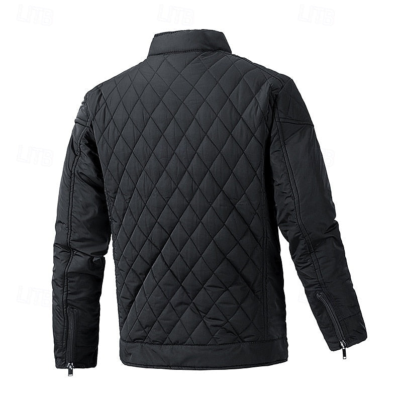 Ashton | Quilted Jacket with Stand-Up Collar