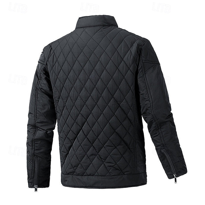 Ashton | Quilted Jacket with Stand-Up Collar
