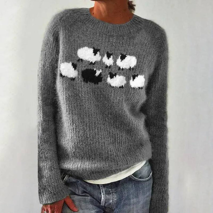 Lina - Comfortable Sheep Sweater