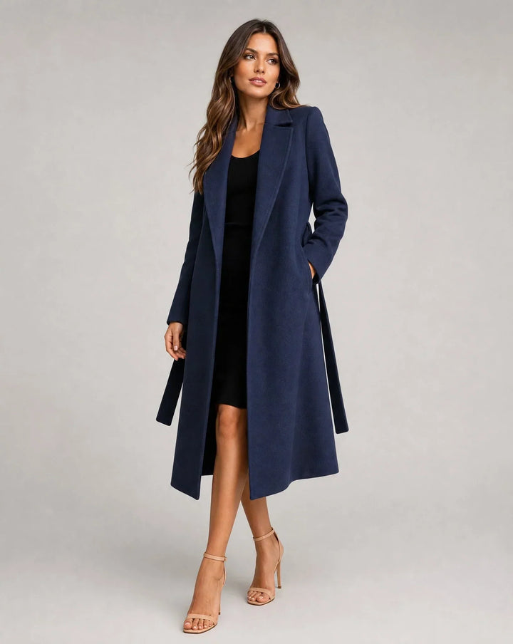 Gwenllian | Tailored Trenchcoat with Knotted Lapels