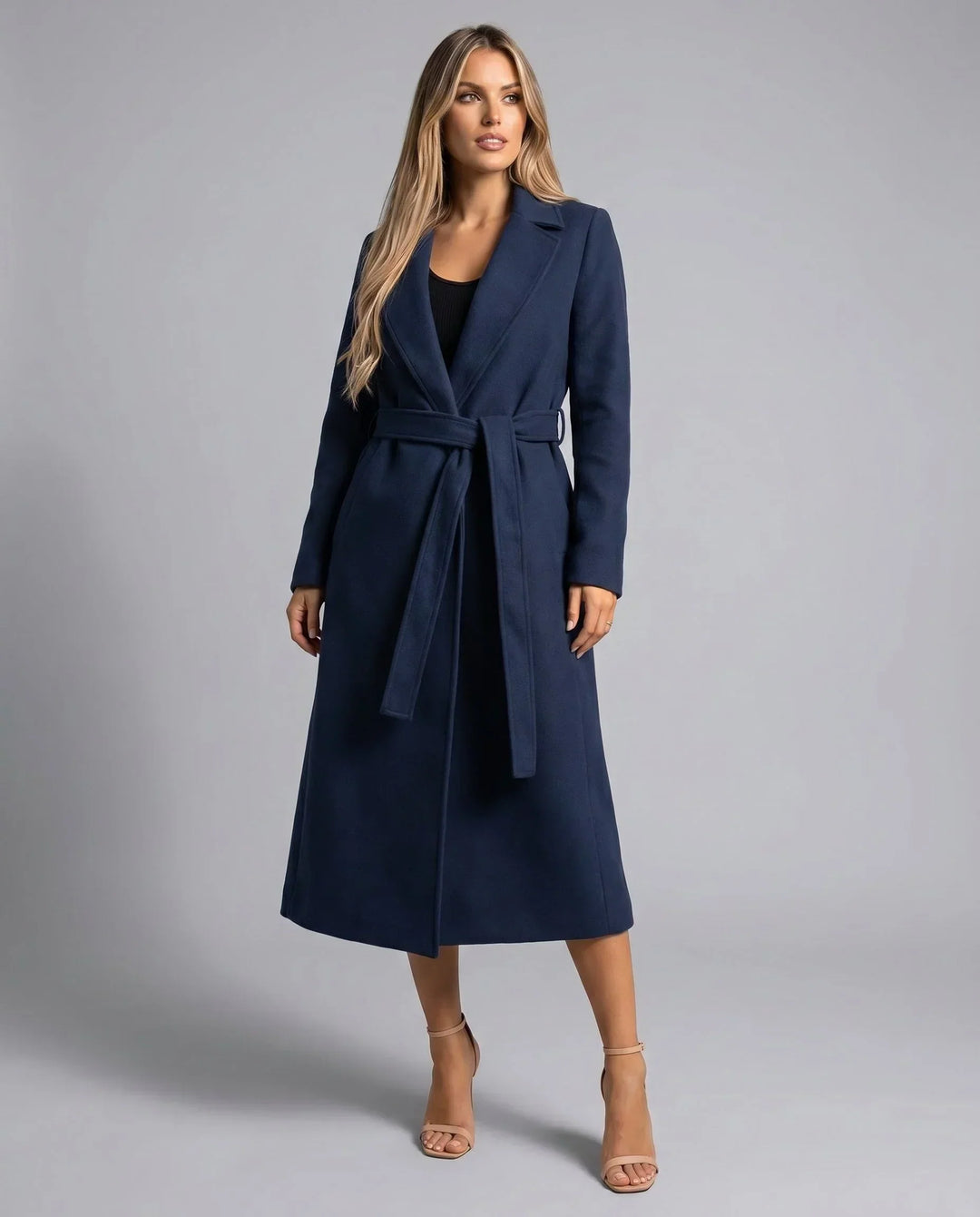 Gwenllian | Tailored Trenchcoat with Knotted Lapels