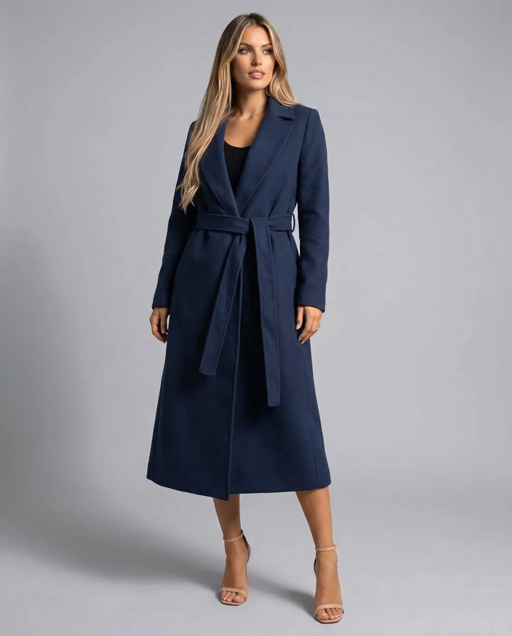 Gwenllian | Tailored Trenchcoat with Knotted Lapels